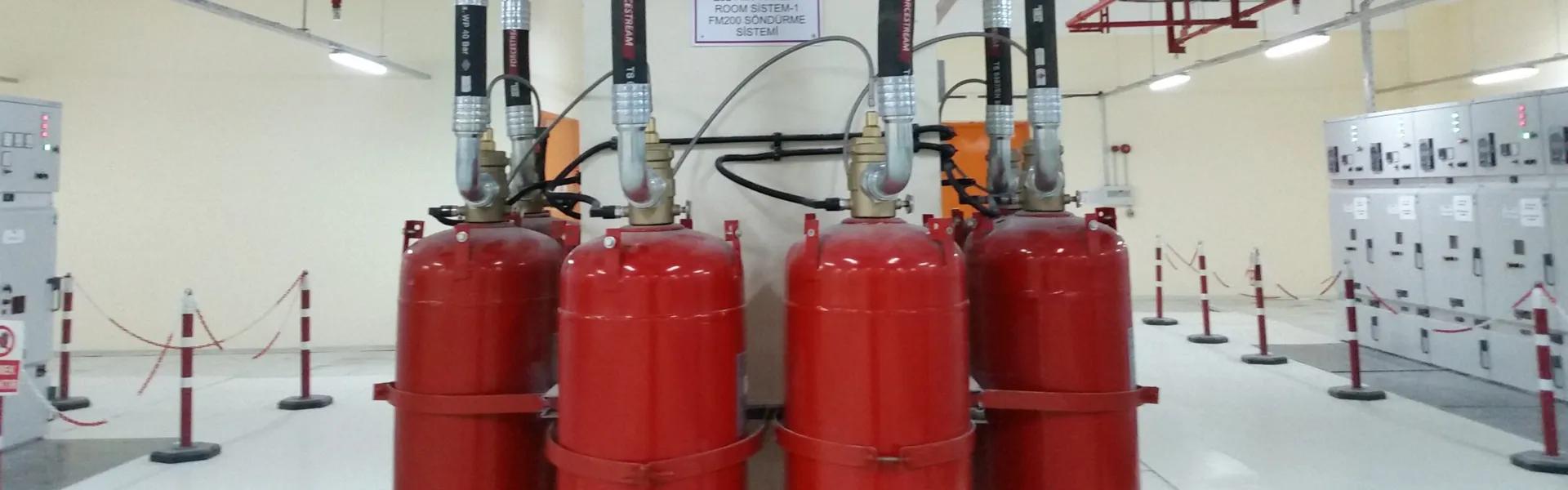 FM200 Supresión de Incendios